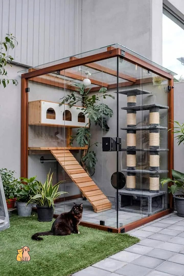 The Greenhouse-Style Glass Catio