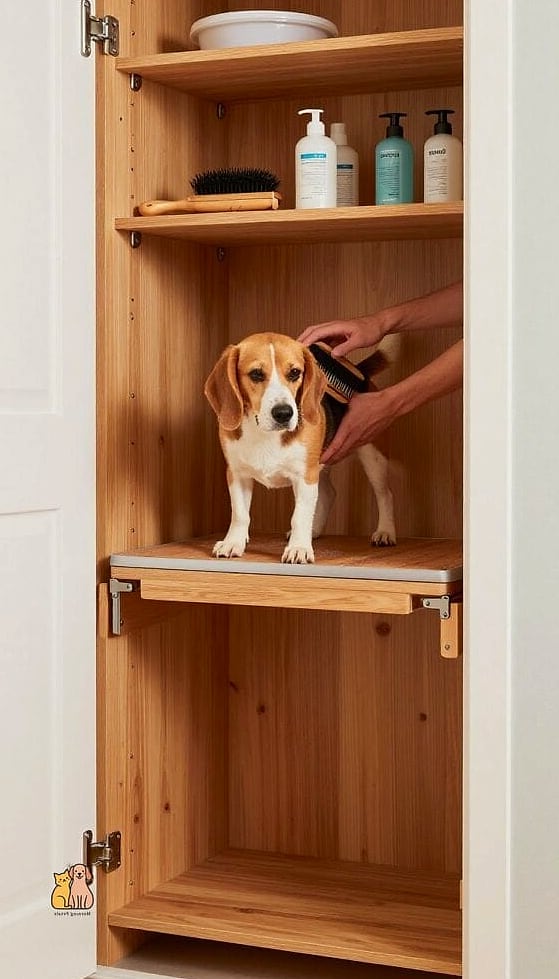 The Grooming Station Closet
