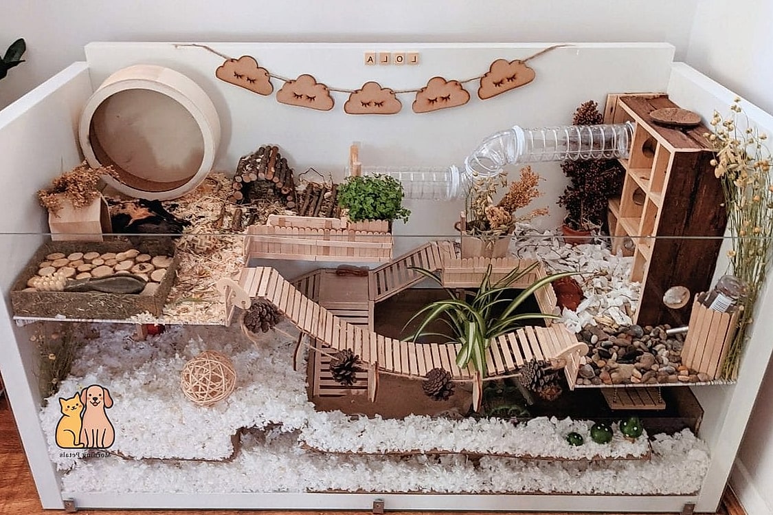 The Hamster Habitat Corner Table