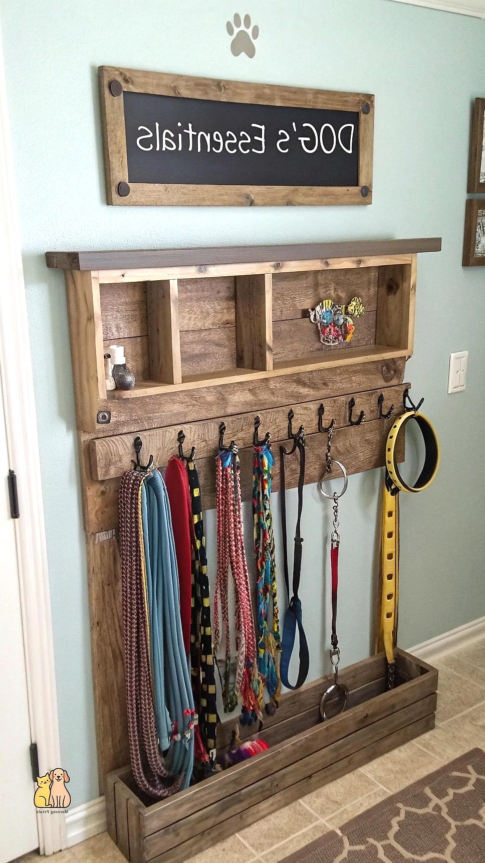 Hanging Storage for Muddy Towels