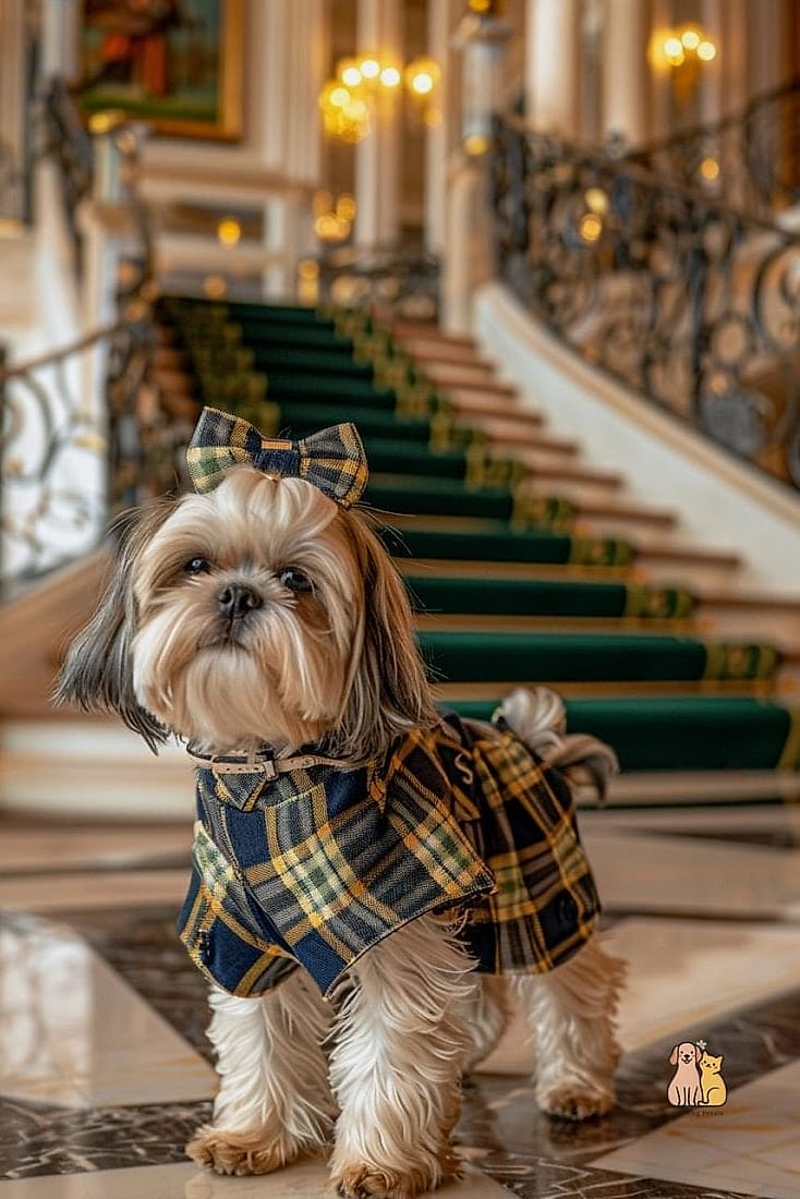 The Havanese in a Silk Scarf
