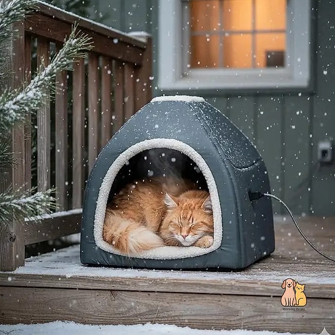 The Heated Bed for Outdoor and Feral Cats