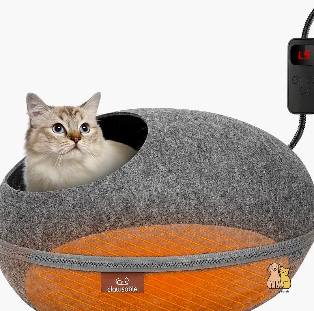 The Heated Cat Cave with Removable Cover
