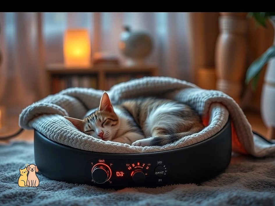 The Heated Cat Bed for Winter
