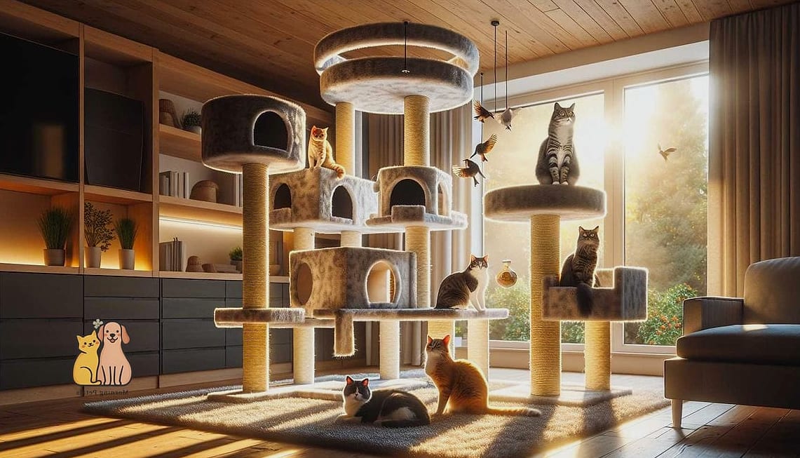 35 Precious Cool Cat Trees That Prove Pets Are the Best 22 The Heated Cat Tree Perch