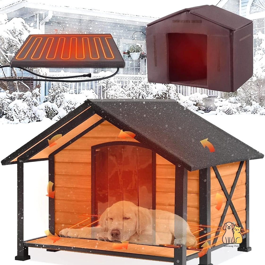 The Heated Electric Dog House