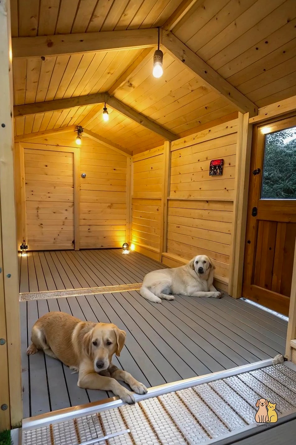 A Heated Floor Zone for Cold Climates