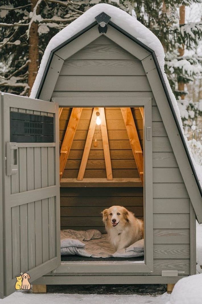 The Heated Winter Dog Wash Station
