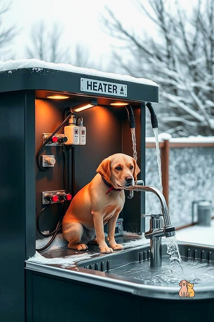 The Heated Winter Wash Room