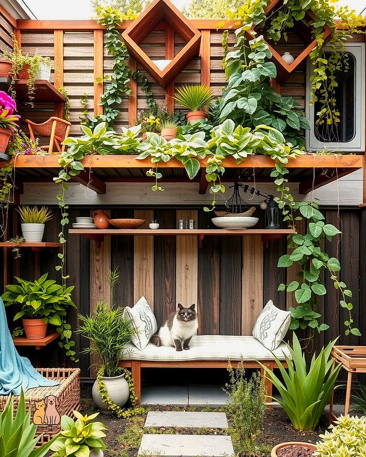 The Hexagonal Garden Catio