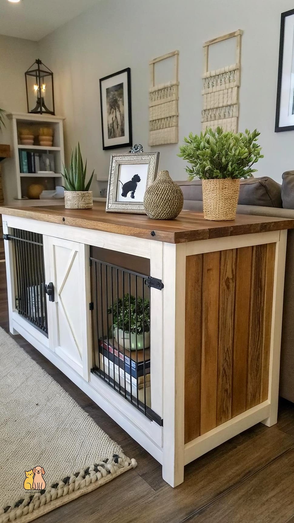 The Hidden Crate Bookshelf Combo