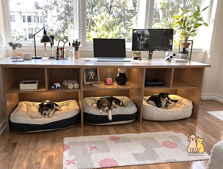 The Home Office Dog Bed Corner