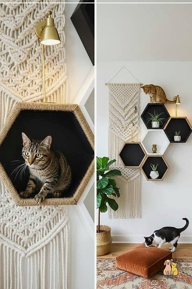 The Honeycomb Wall Scratcher