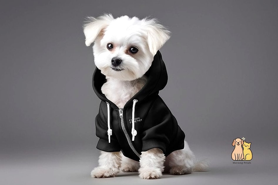 15 Gorgeous Small Dog Sweaters That Will Restore Your Faith in the World 13 The Hooded Zip-Up Sweater