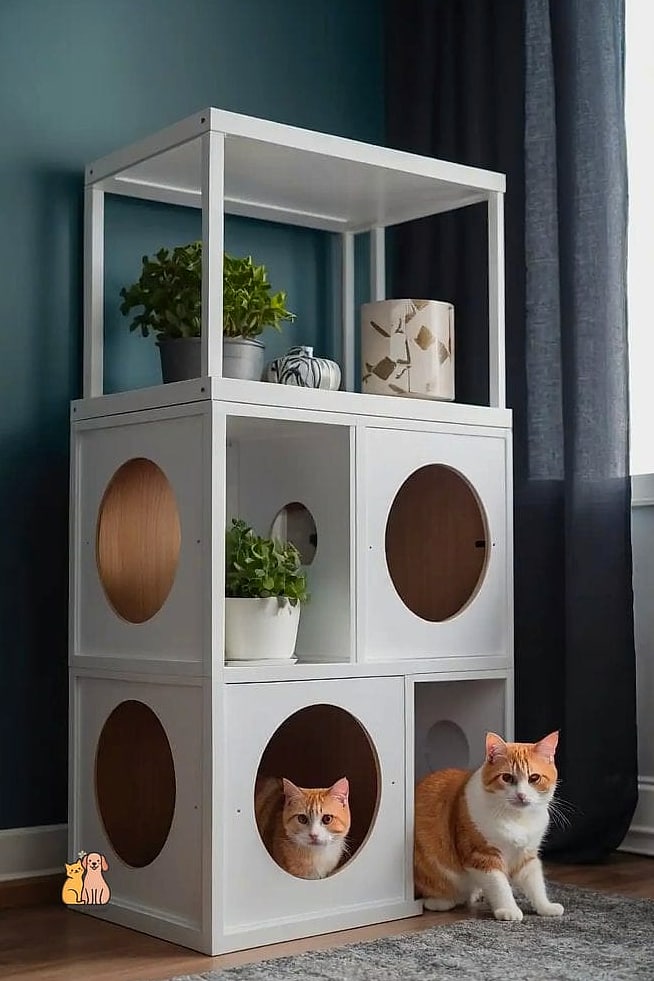 45 Easy Diy Cat Condo to Try Right Now 5 The IKEA Hack Condo