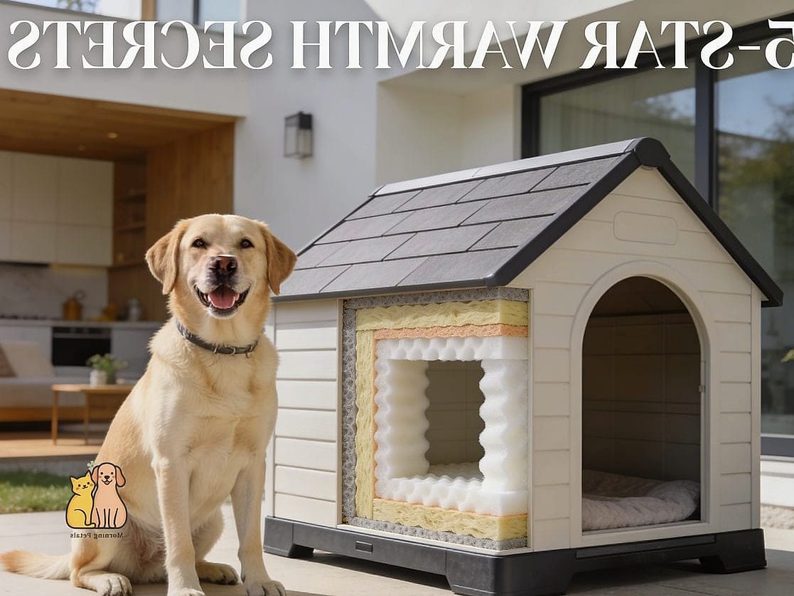 23 Incredible Best Dog Houses That Will Make Your Day 10 The Insulated Winter Shelter