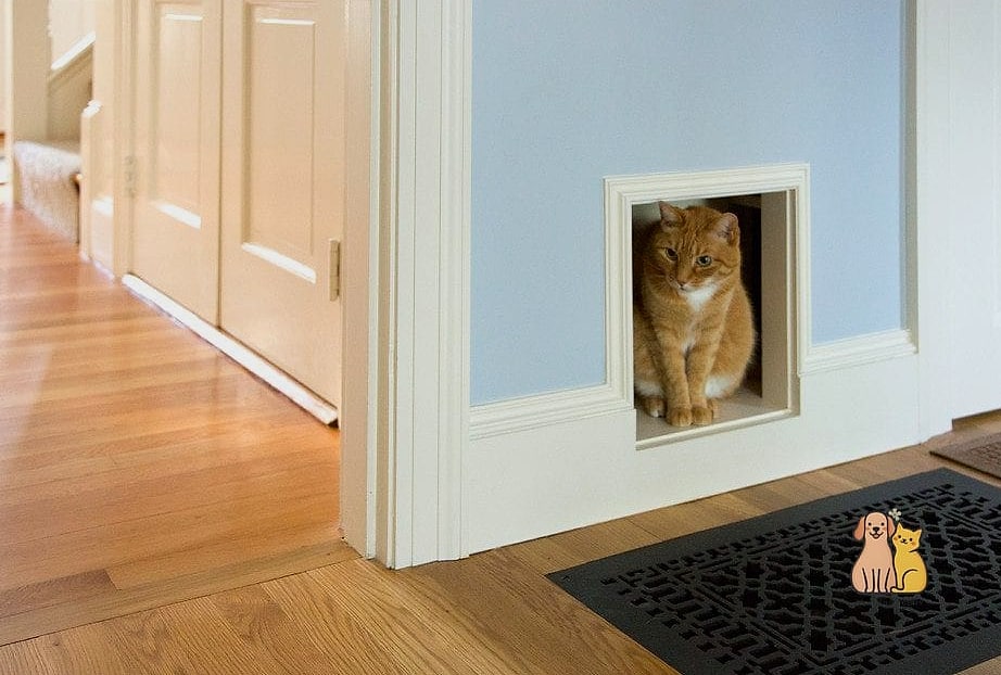 Interior Wall Cat Door