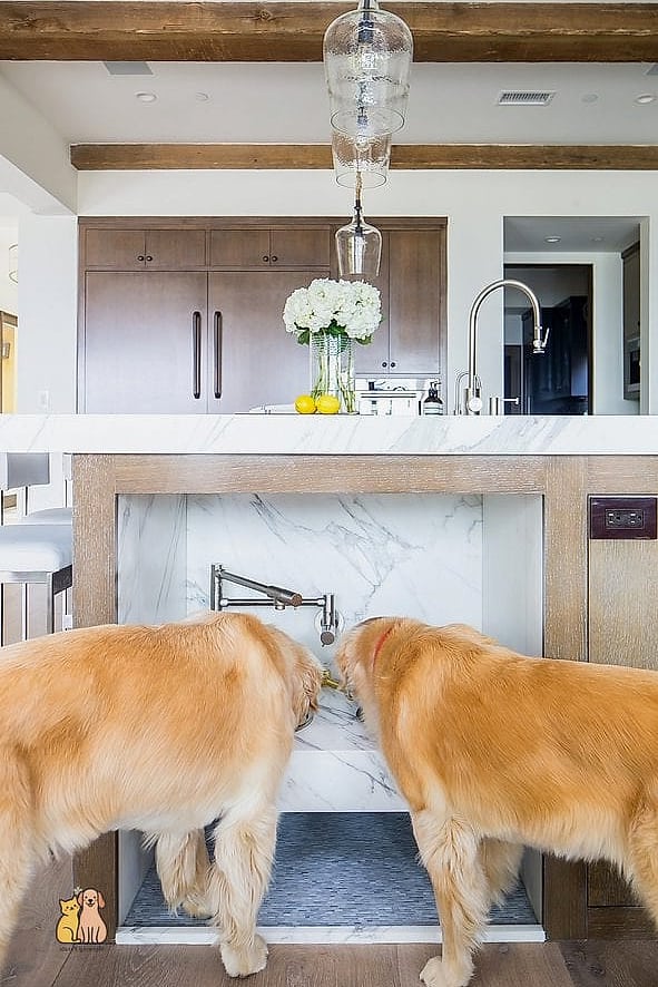 30 Incredible Dog Places In House You Need in Your Life Right Now 8 The Kitchen Command Center Bed