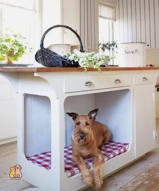 The Kitchen Island Feeding Station