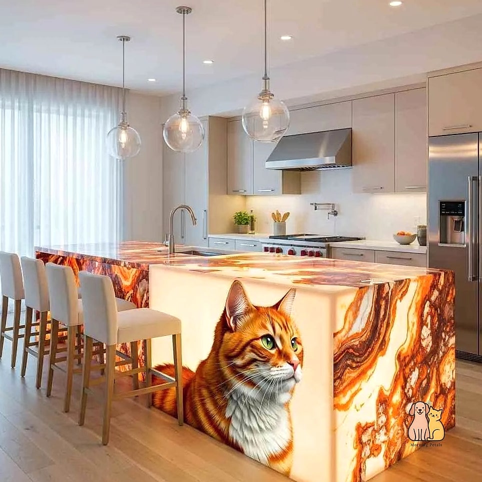 45 Budget-friendly Cat Eating Station Ideas Worth Pinning Immediately 40 The Kitchen Island Overhang Spot