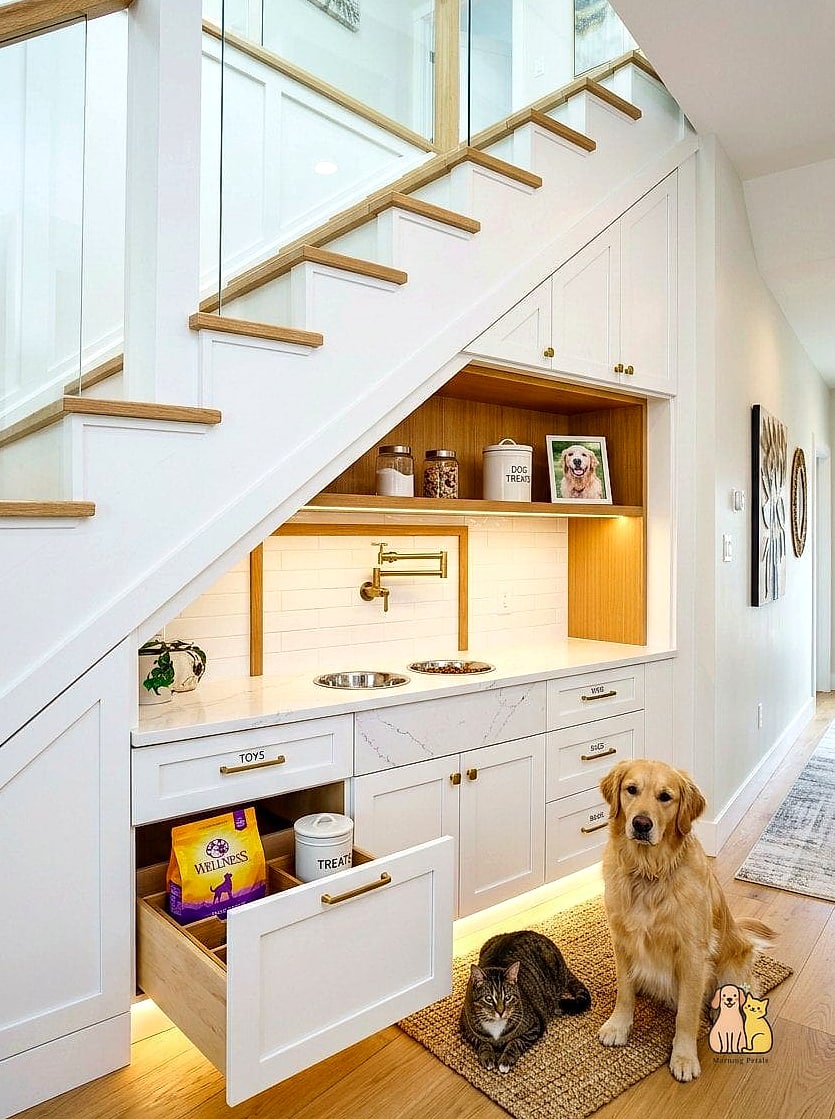 The Kitchen Nook Under the Counter