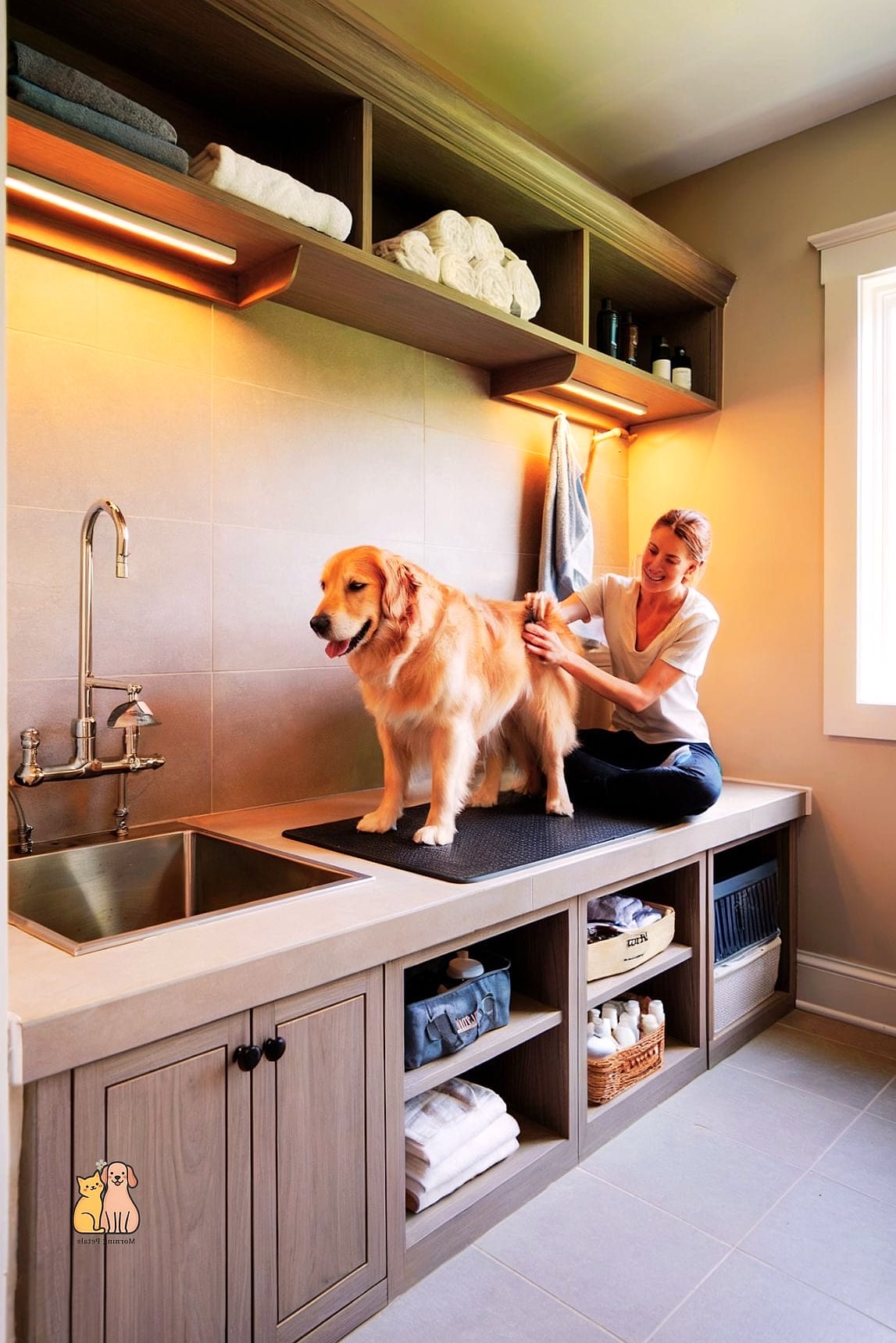 30 Incredible Dog Places In House You Need in Your Life Right Now 6 The Laundry Room Retreat