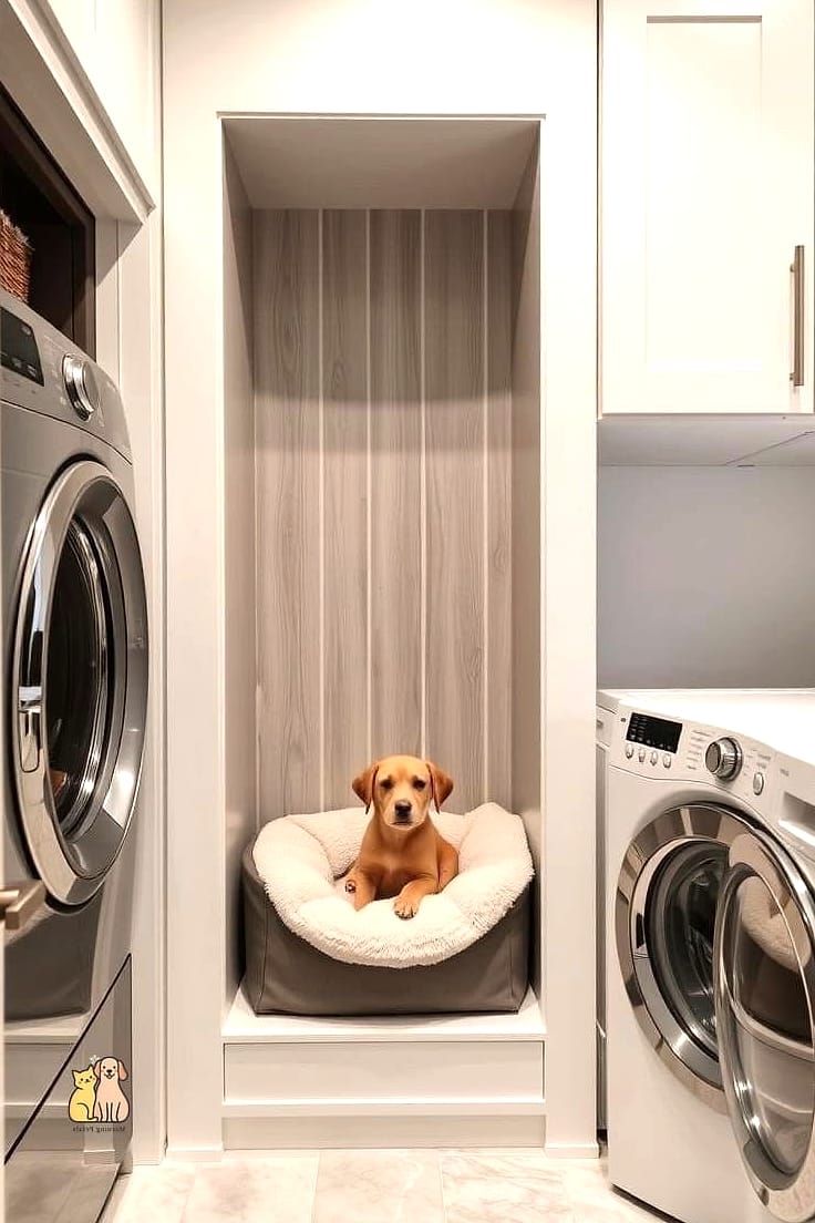 The Laundry Room Puppy Station
