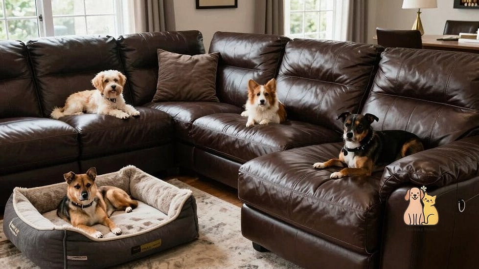 The Leather Sectional Lounge