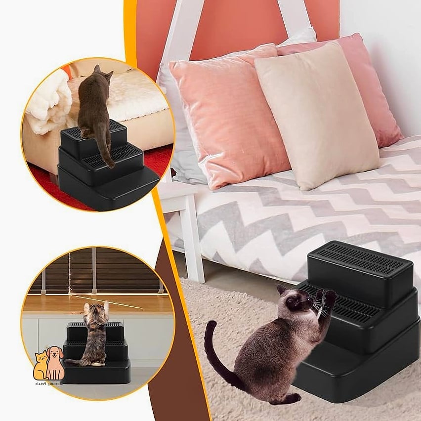 30 Incredible Best Pet Stairs Guaranteed to Make You Smile 11 Litter-Box-Access Cat Stairs