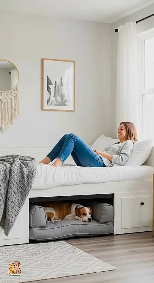 23 Genius Pet Lounge Ideas That Will Inspire You 24 The Loft Bed Dog Cave