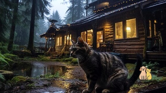 The Log Cabin Style Cave