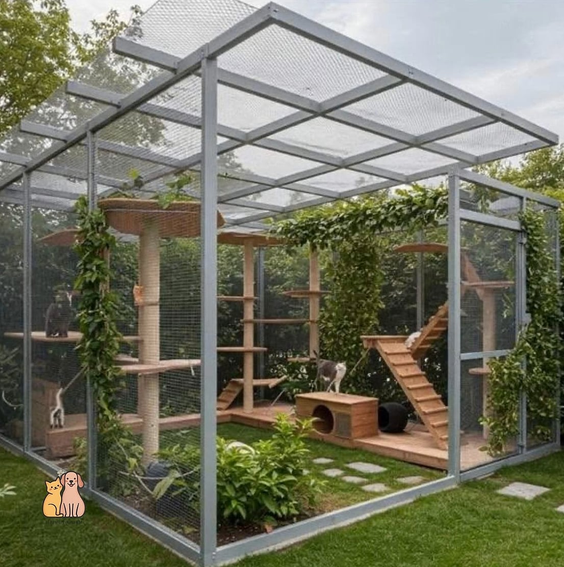 The Luxury Landscaped Catio
