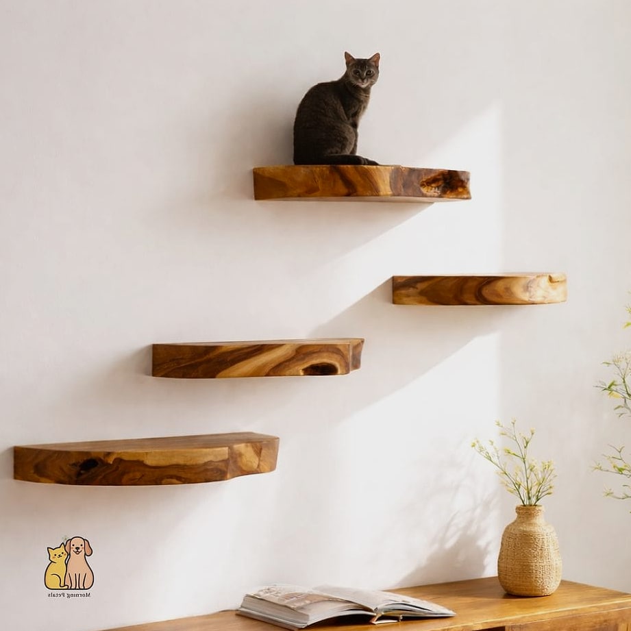 Marble-Look Floating Ledge