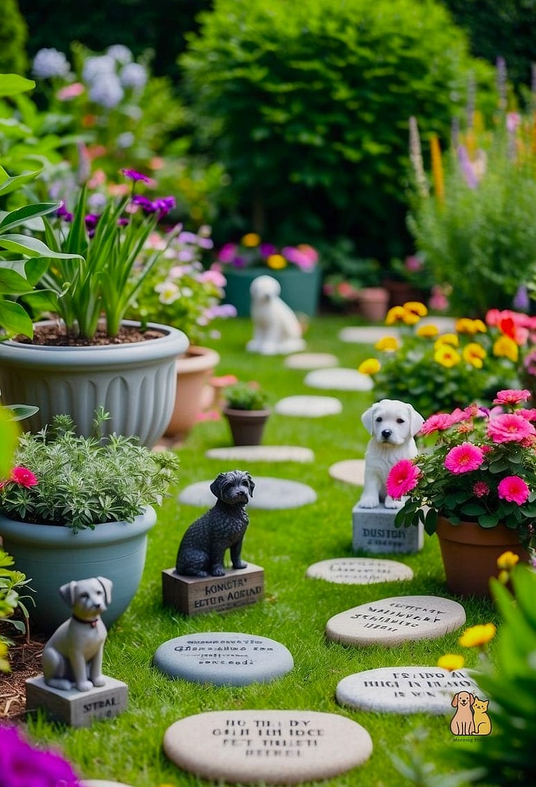 23 Perfect Dog Memorial Ideas Your Pet Will Love 3 A Memory Garden With Their Favorite Spot