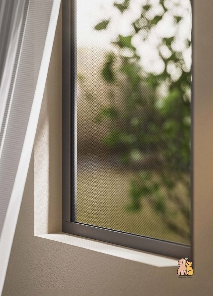 15 Gorgeous Small Window Catios That Prove Pets Are the Best 3 The Mesh Box Catio with a Cushioned Floor