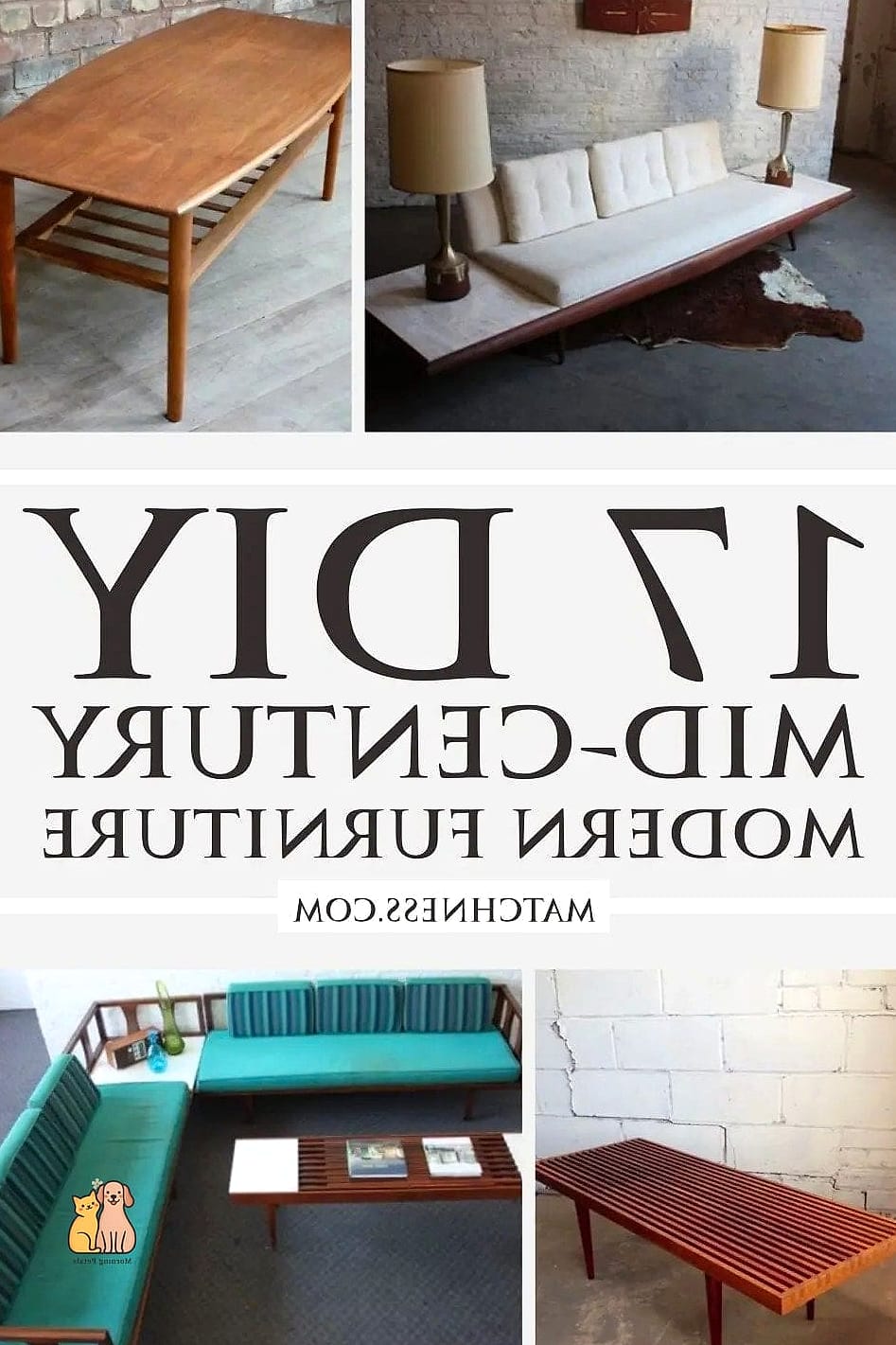 The Mid-Century Modern Cat Bungalow