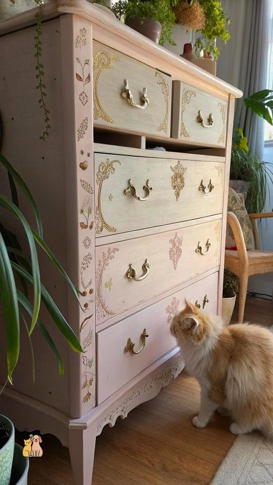 The Mid-Century Modern Cat Nook
