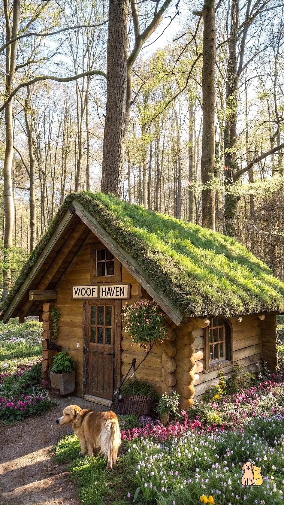 The Mini Chalet Doghouse