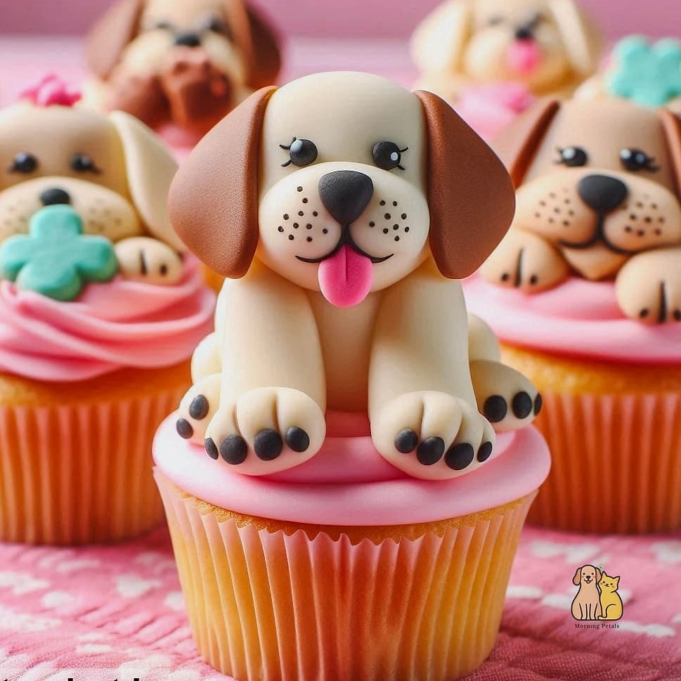 Mini Cupcake Dog Birthday Cakes