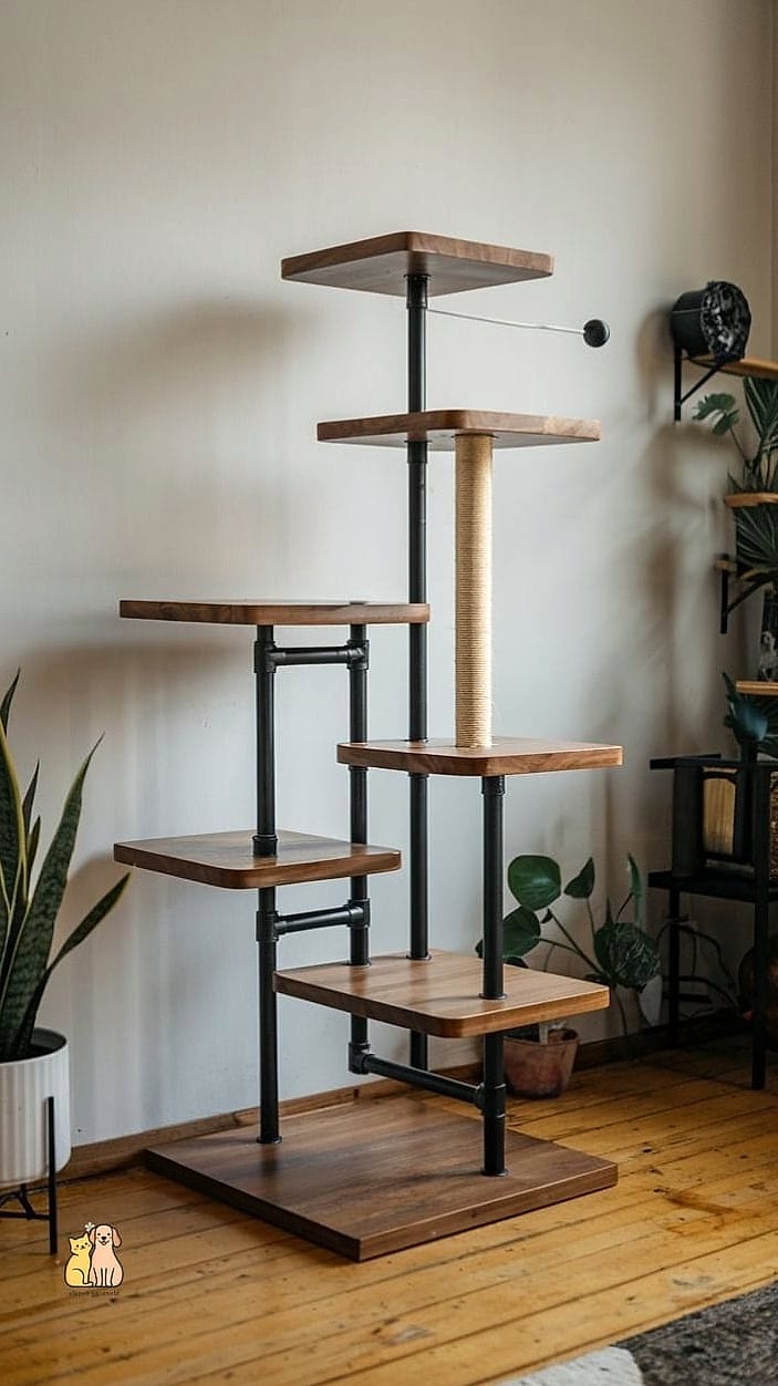 The Minimalist Modern Cat Tower
