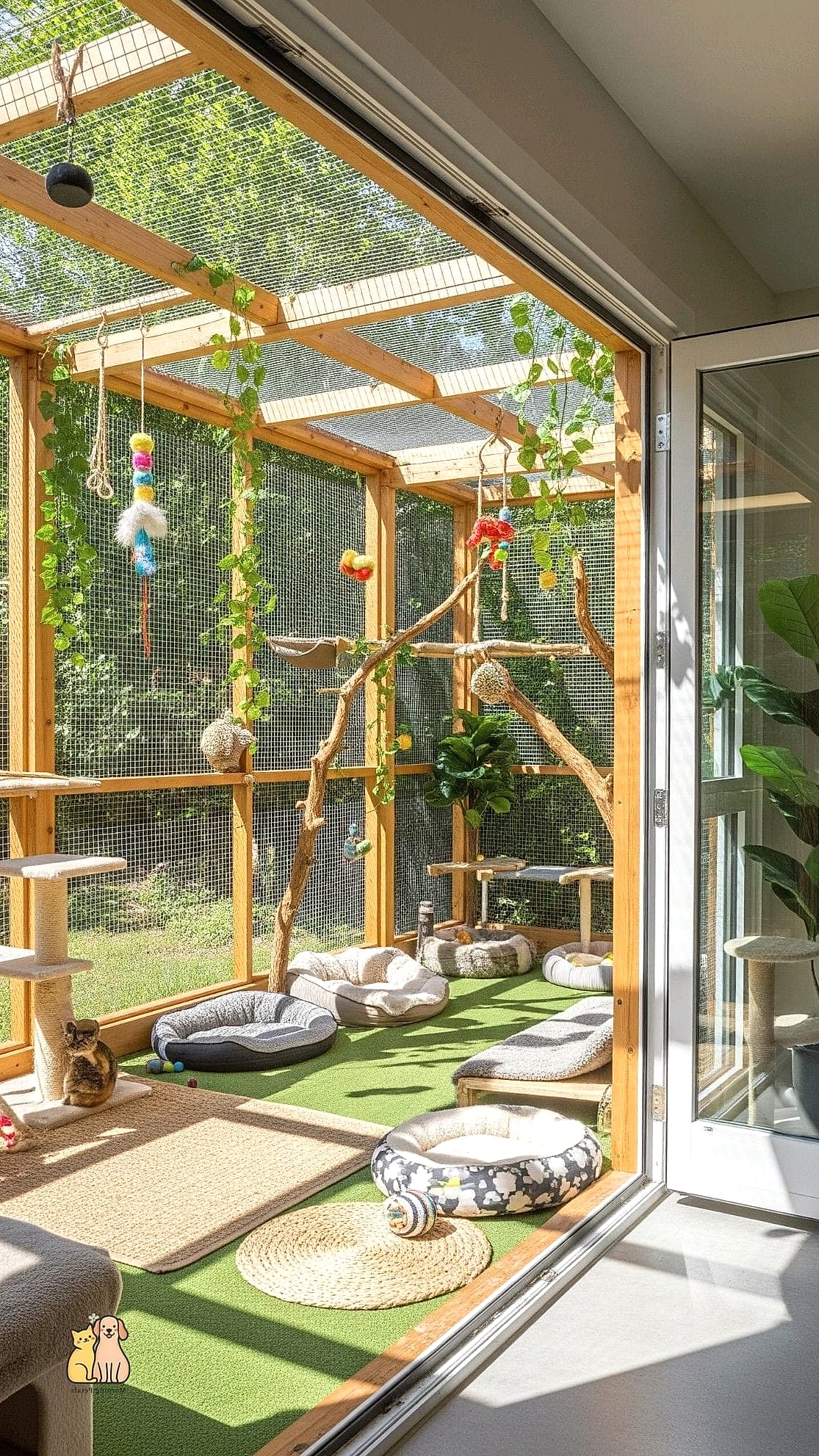 The Minimalist Modern Catio
