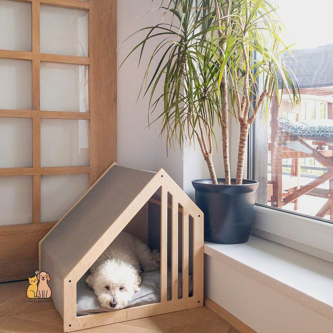 20 Brilliant Diy Dog Crates That Are Totally Worth It 13 The Minimalist Scandinavian Dog Crate