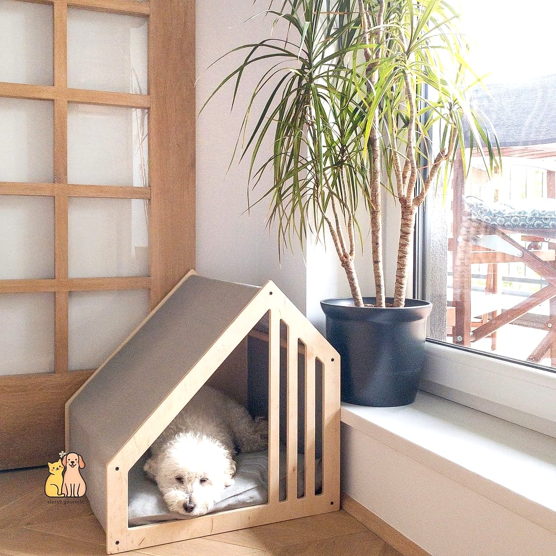 23 Incredible Best Dog Houses That Will Make Your Day 21 The Minimalist Scandinavian Doghouse