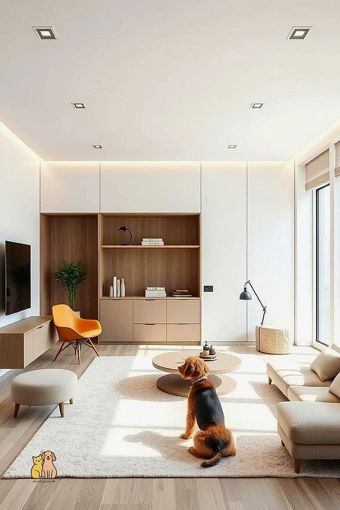 20 Stunning Dog Room Decor Guaranteed to Make You Smile 10 The Minimalist Scandinavian Dog Corner