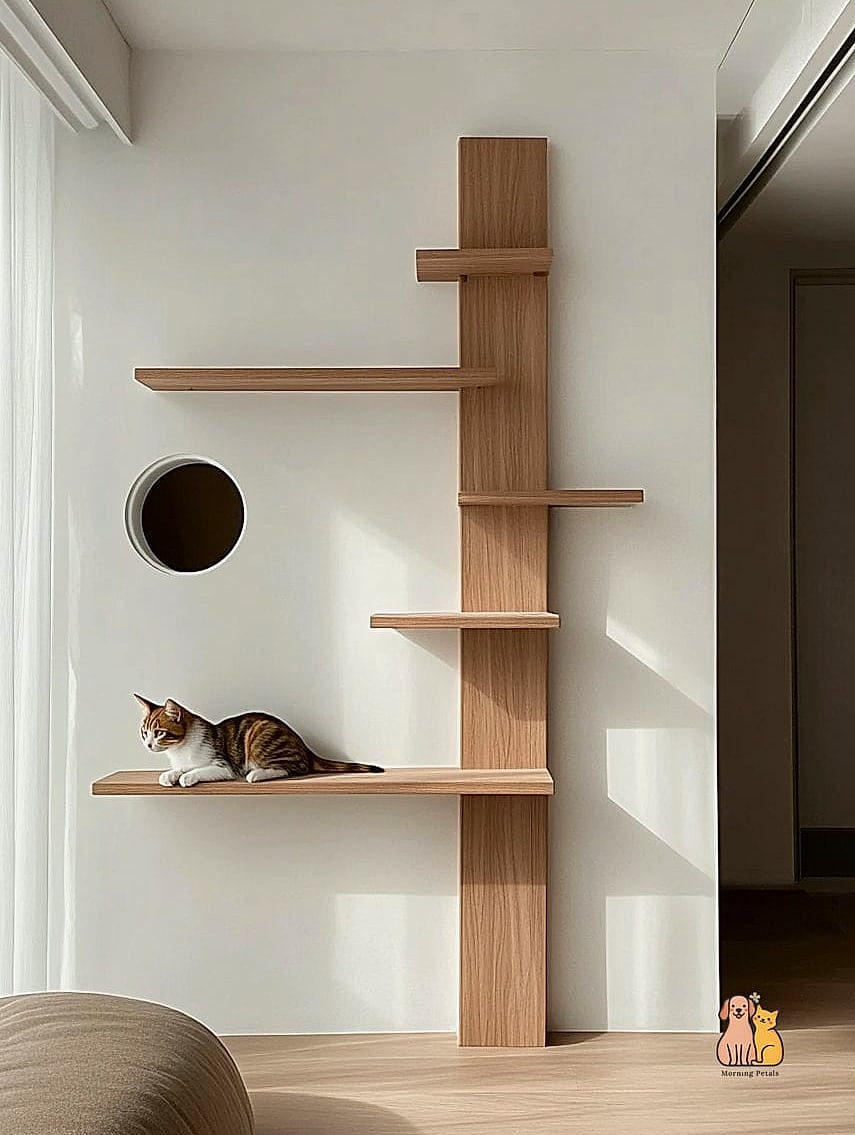 45 Easy Diy Cat Condo to Try Right Now 45 The Minimalist Wall Mount Condo