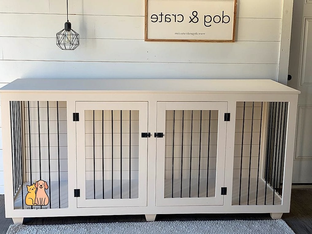 The Minimalist White Double Crate