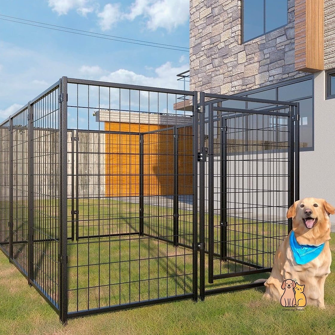 The Minimalist Wire Panel Kennel
