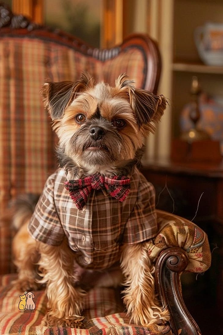 The Mixed-Breed Rescue Dog in a Signature Look