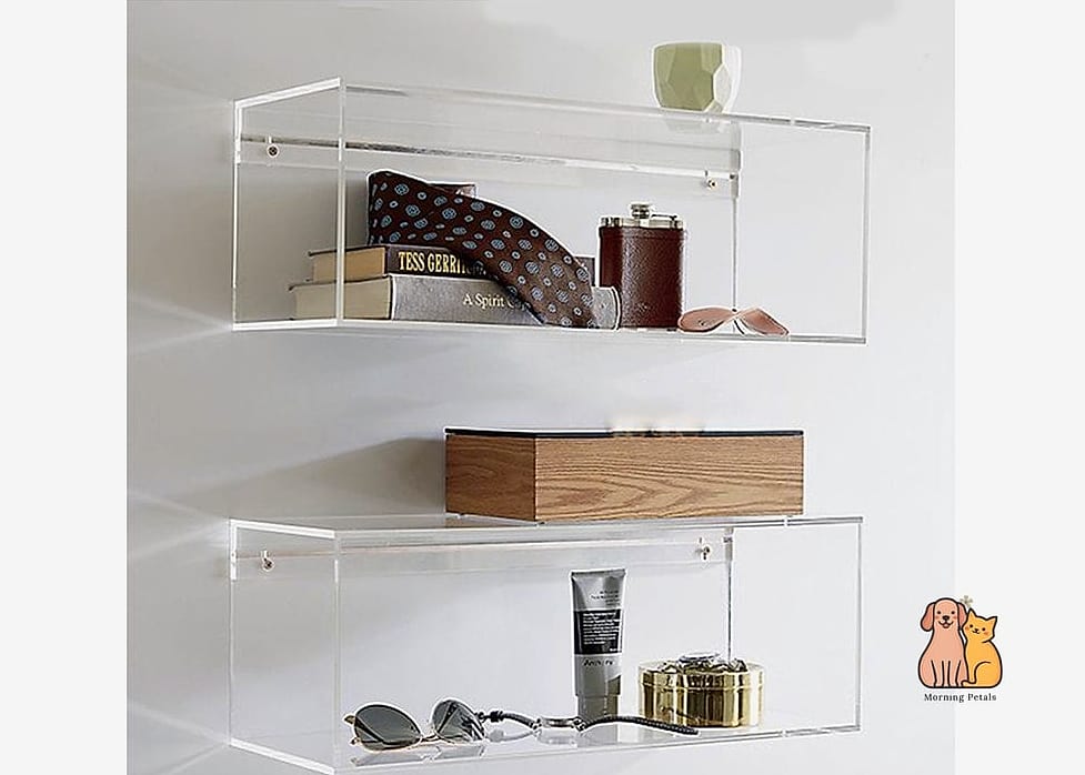 The Modern Acrylic Float Shelf