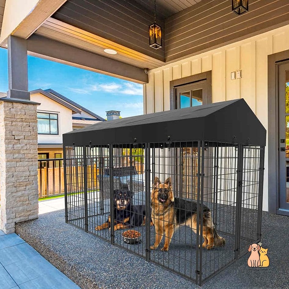 The Modern Metal Panel Kennel